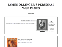Tablet Screenshot of jollinger.com